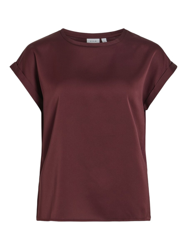 Bordeaux T-shirt Vielette Vila 