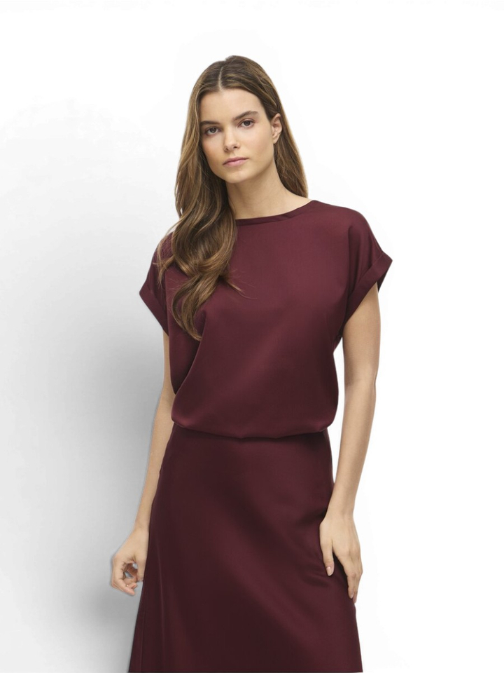 Bordeaux T-shirt Vielette Vila 