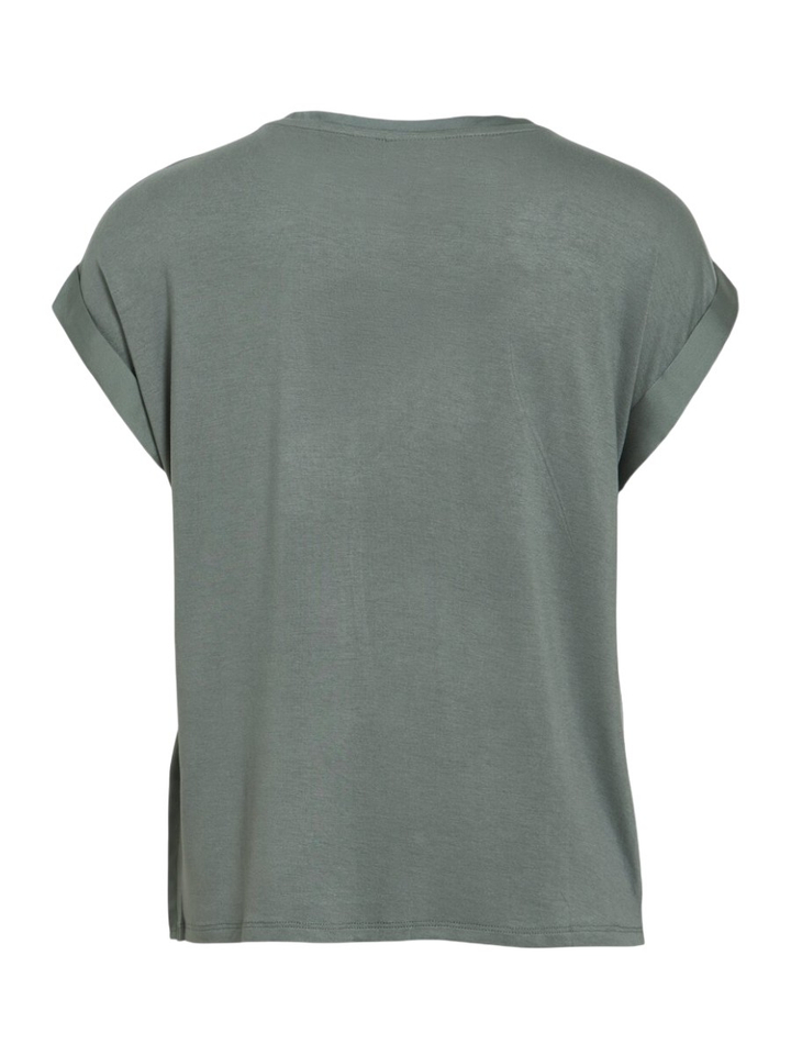 Kaki groene T-shirt Vielette Vila 