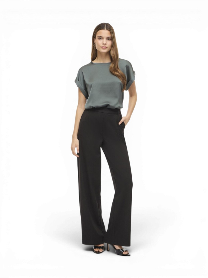 Kaki groene T-shirt Vielette Vila 