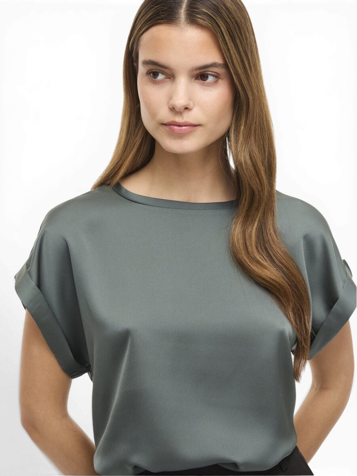 Kaki groene T-shirt Vielette Vila 
