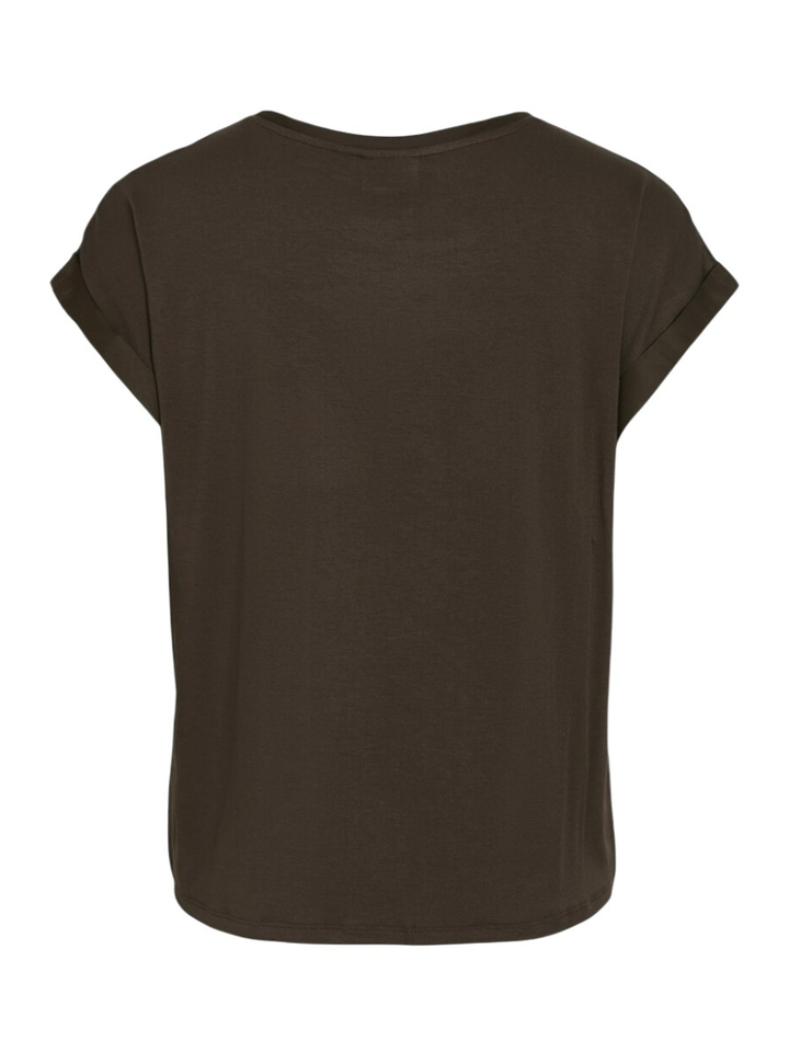 Bruine T-shirt Vielette Vila