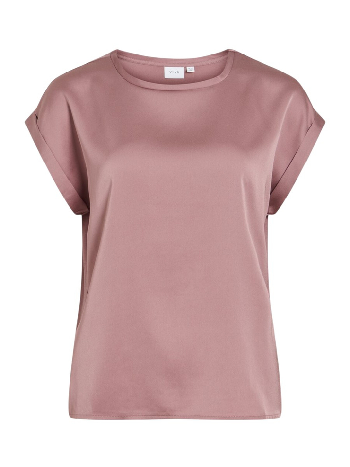 Roze T-shirt Vielette Vila 