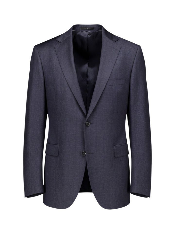 Donkerblauwe kostuumblazer Dressler
