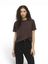 Donkerbruine T-shirt Vinora Vila 