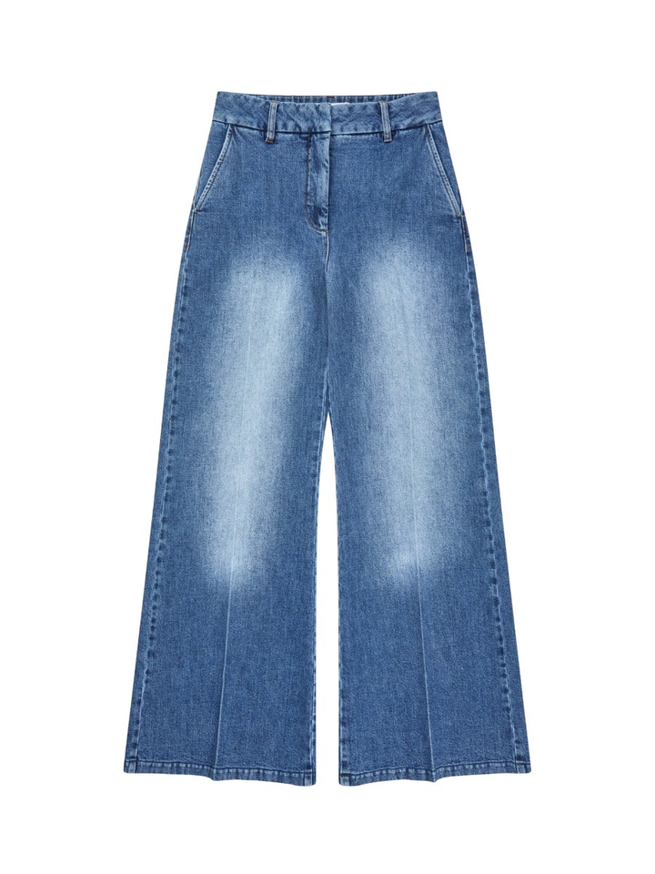 Blauwe loose fit jeans Eileen Munthe