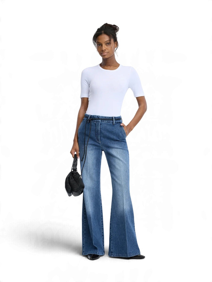 Blauwe loose fit jeans Eileen Munthe