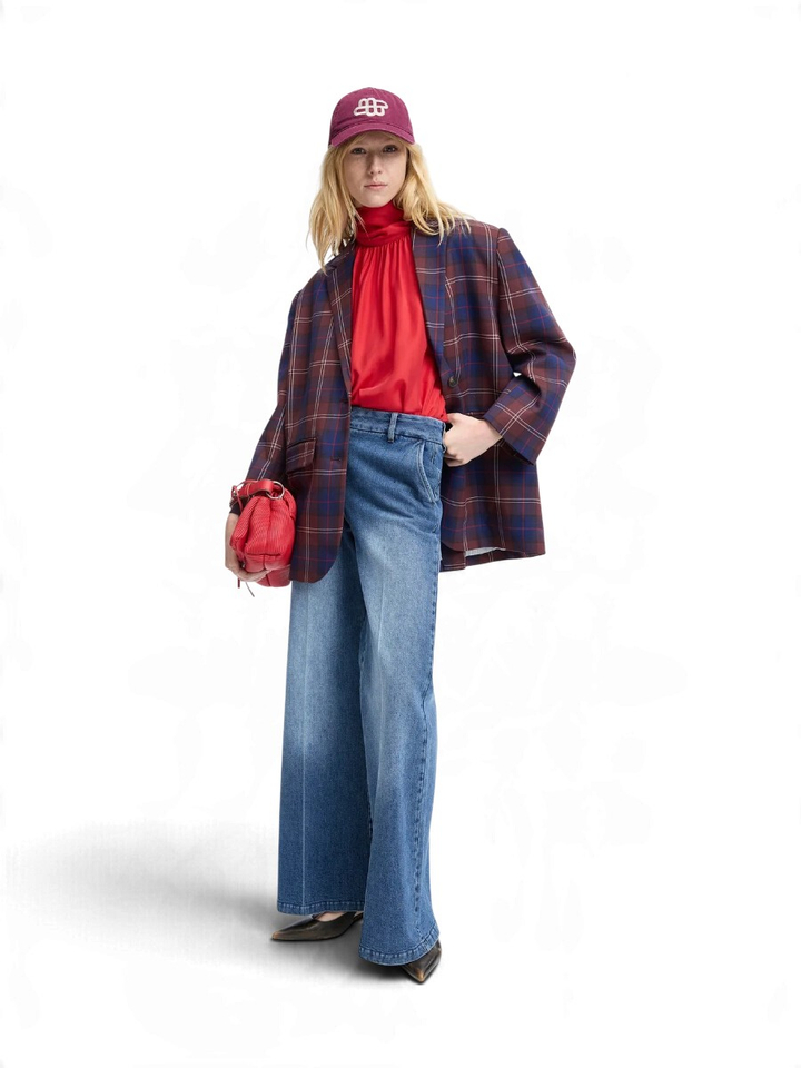 Blauwe loose fit jeans Eileen Munthe