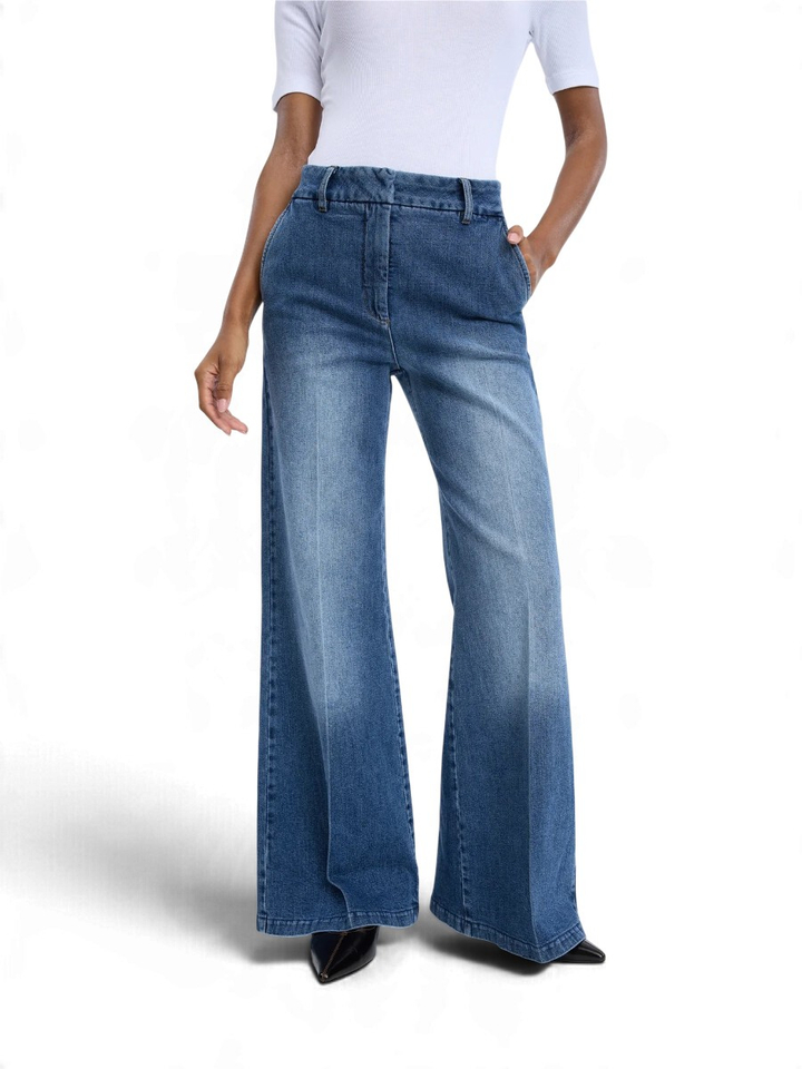 Blauwe loose fit jeans Eileen Munthe