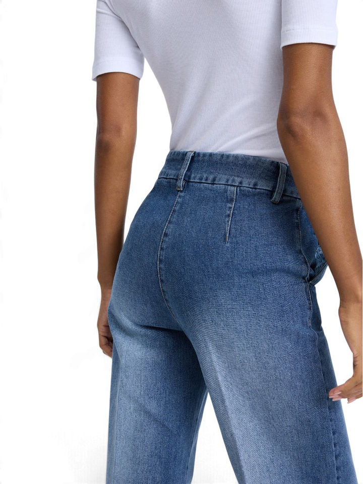 Blauwe loose fit jeans Eileen Munthe