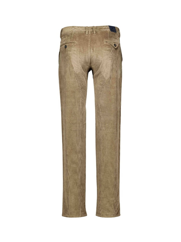 Bruine ribfluwelen broek Magnus Zilton
