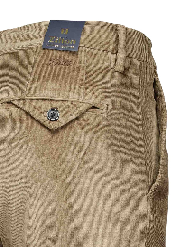Bruine ribfluwelen broek Magnus Zilton