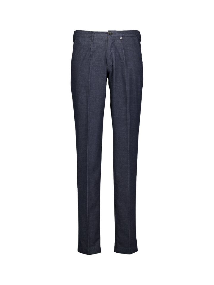 Donkerblauwe broek Evert Zilton