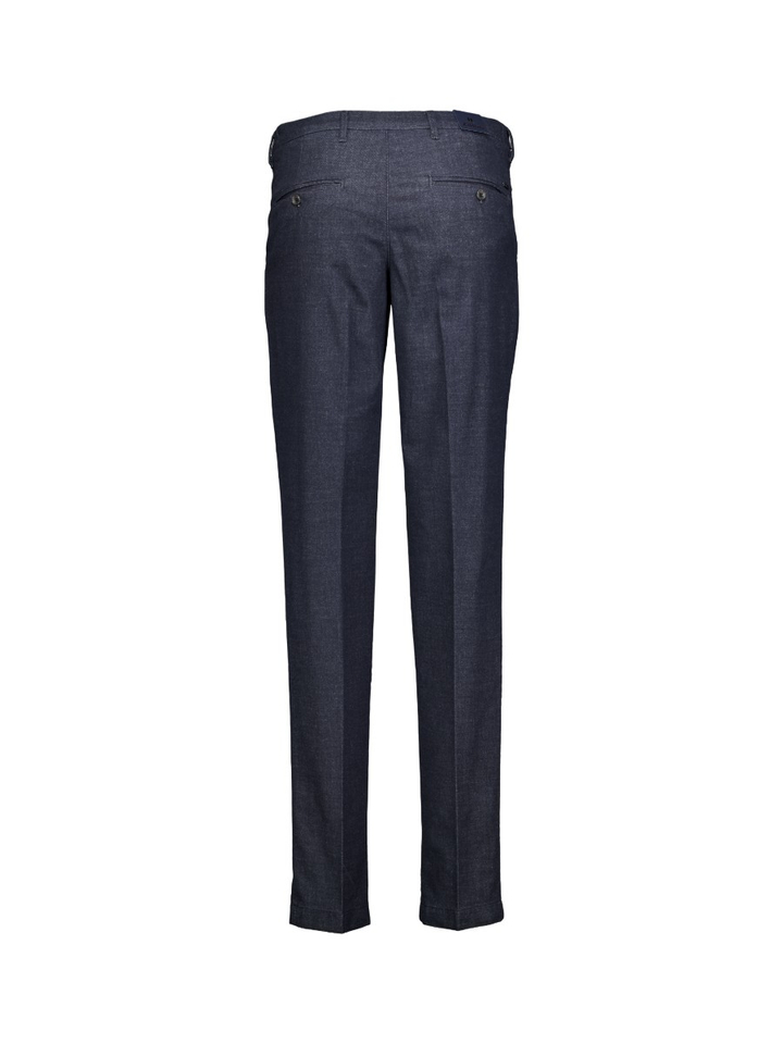 Donkerblauwe broek Evert Zilton