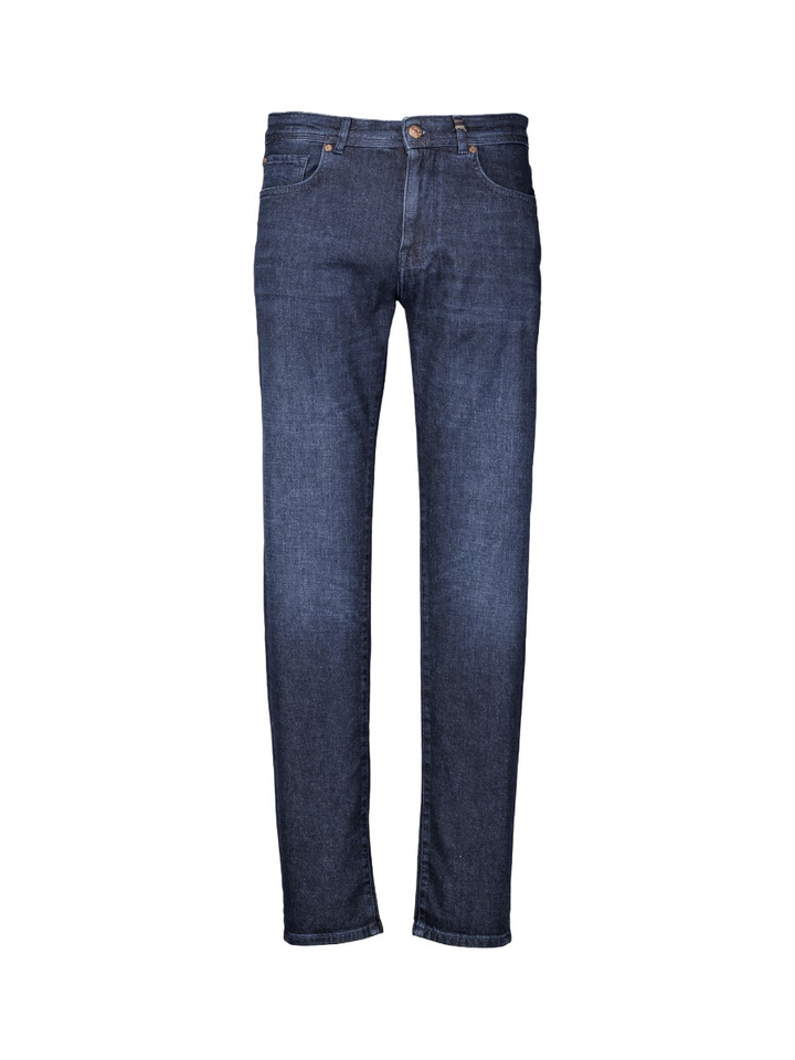 Blauwe regular fit jeans Zilton