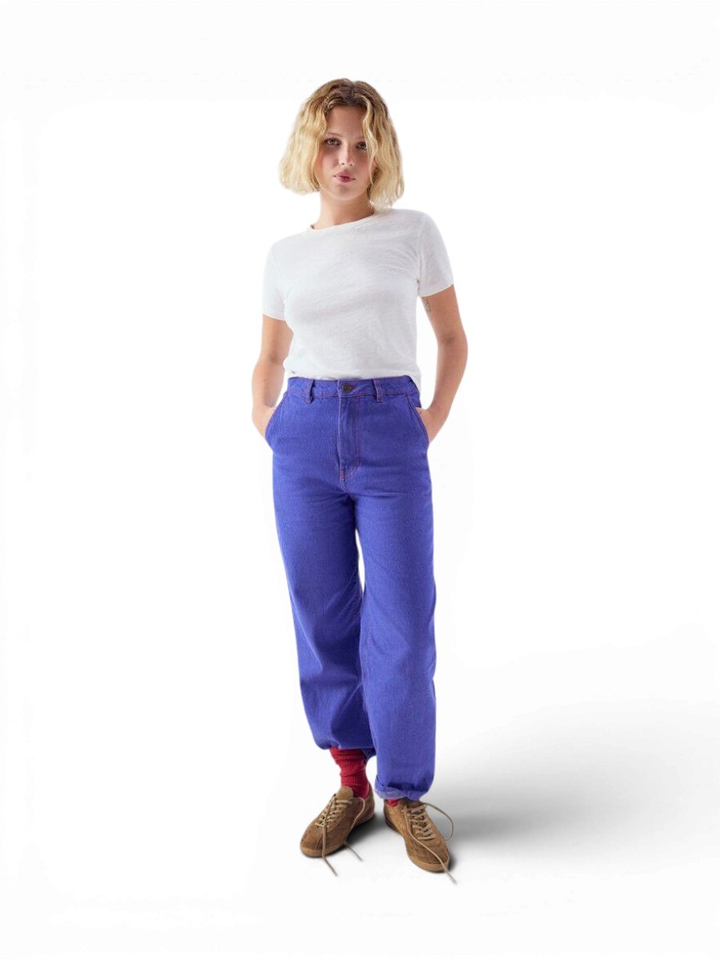 Witte katoenen T-shirt American Vintage 