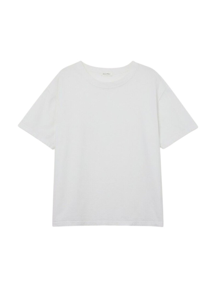 Witte katoenen T-shirt American Vintage
