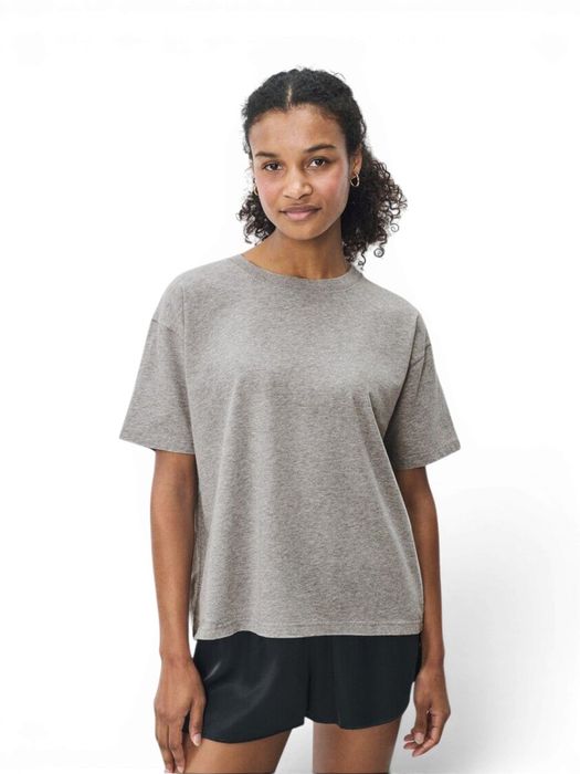 Grijze t-shirt American Vintage