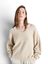 Beige pull met boothals American Vintage 