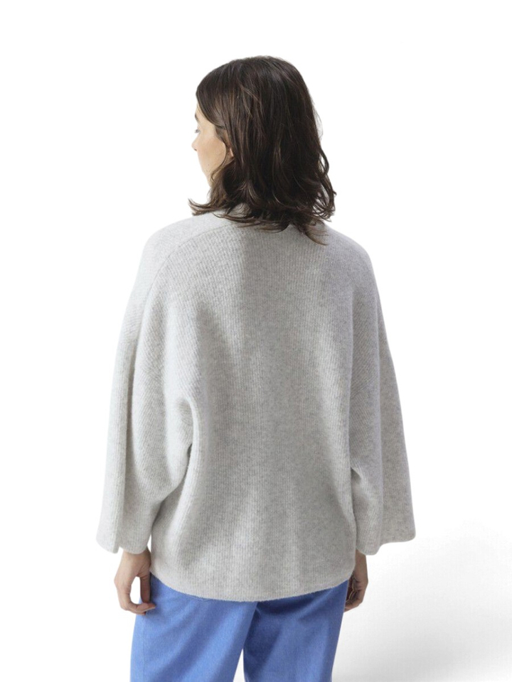 Grijze cardigan met knopen American Vintage