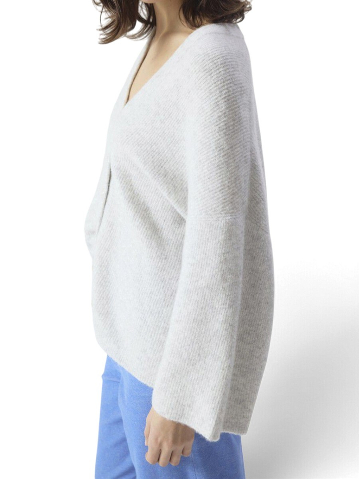 Grijze cardigan met knopen American Vintage