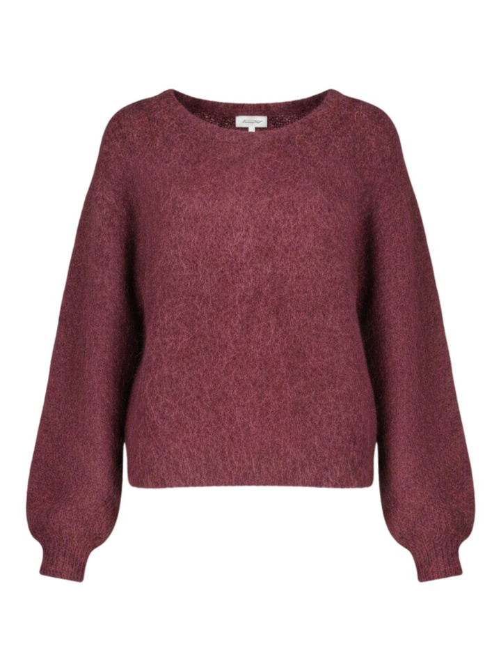 Bordeaux wollen trui American Vintage