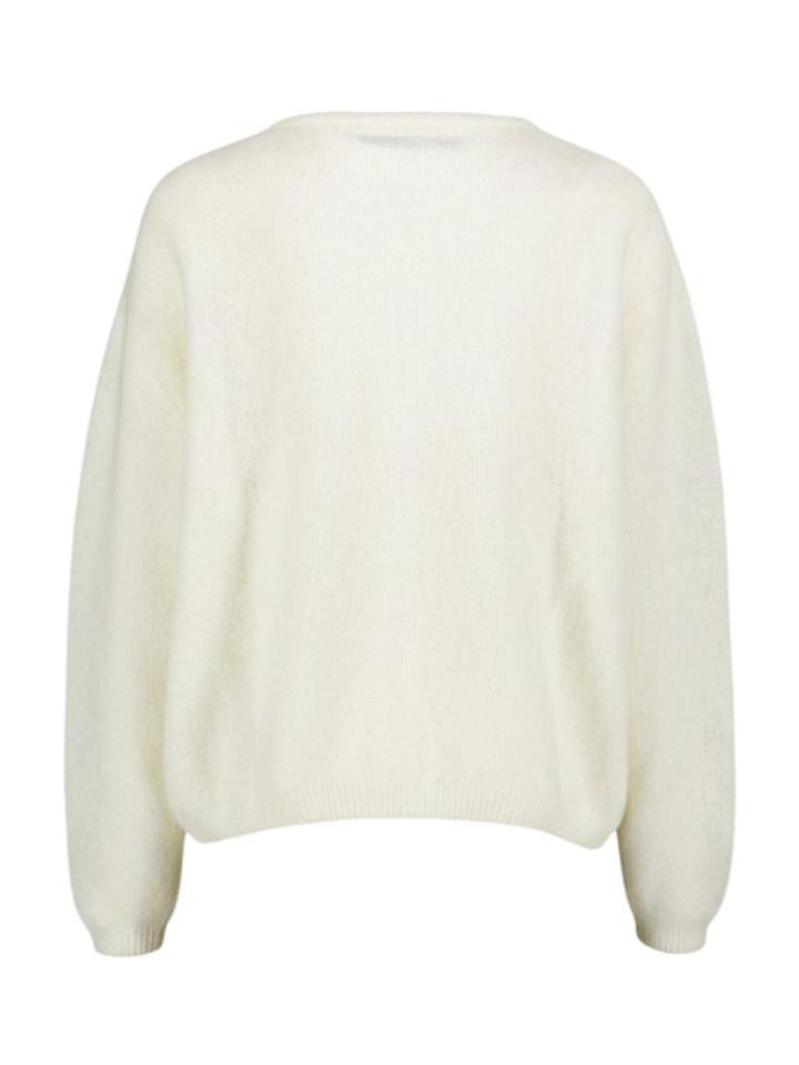 Ecru korte cardigan American Vintage 