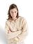 Gele gebreide cardigan American Vintage 