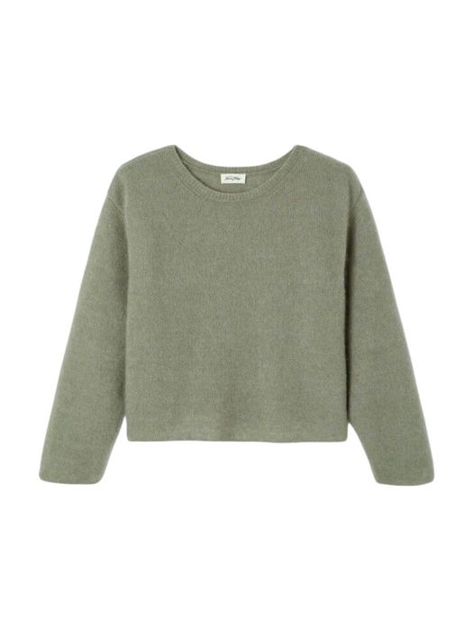 Groene gebreide pull American Vintage