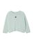 Lichtblauwe gebreide pull met ronde hals American Vintage 