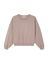 Lichtgrijze sweater met ronde hals American Vintage 
