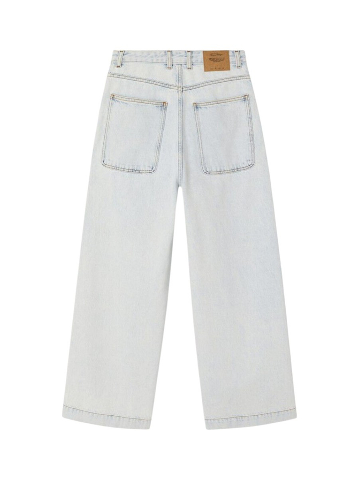 Lichtblauwe loose-fit jeans American Vintage 