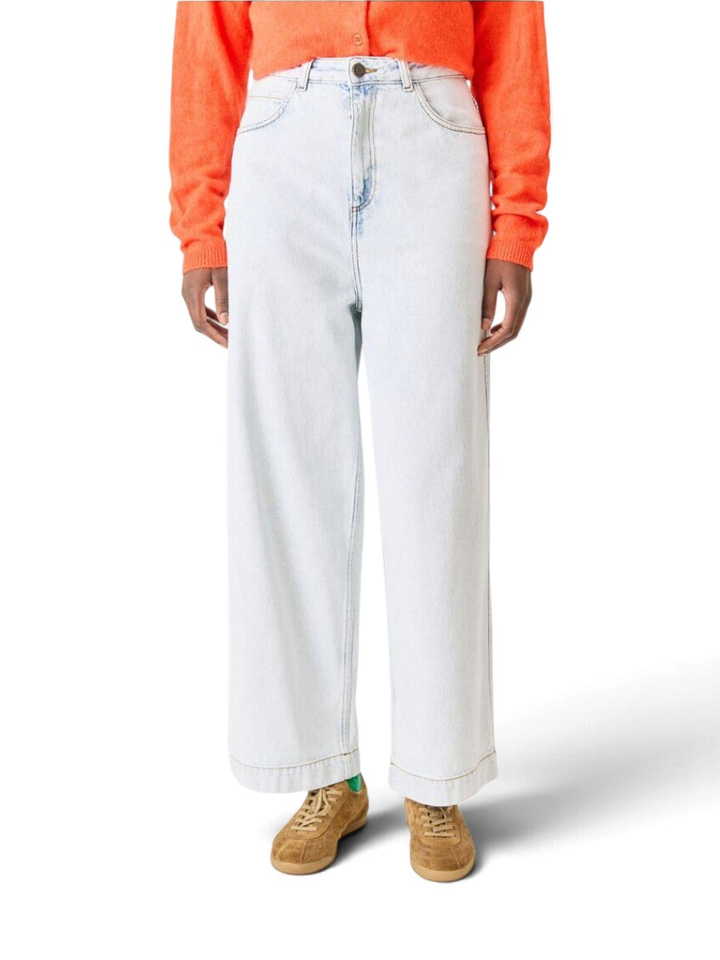 Lichtblauwe loose-fit jeans American Vintage 