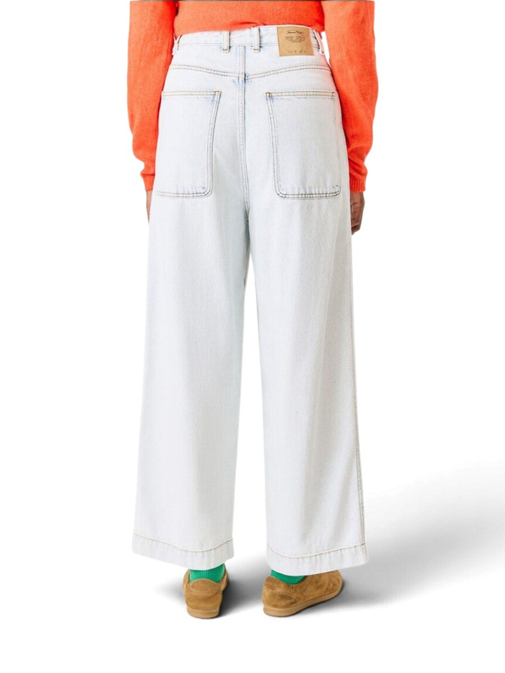 Lichtblauwe loose-fit jeans American Vintage 
