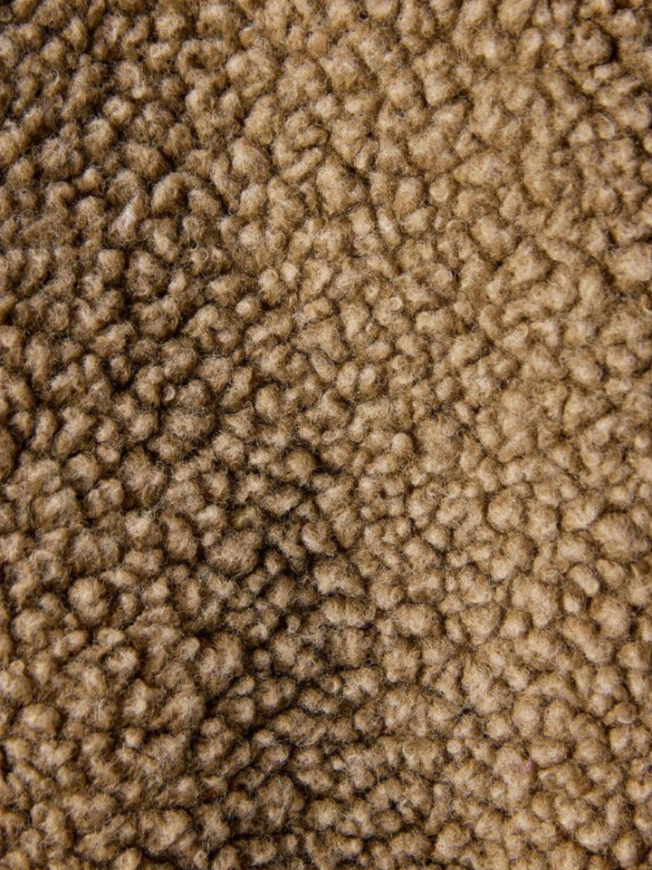 Taupe fluffy bodywarmer American Vintage