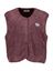 Bordeaux fluffy bodywarmer American Vintage 