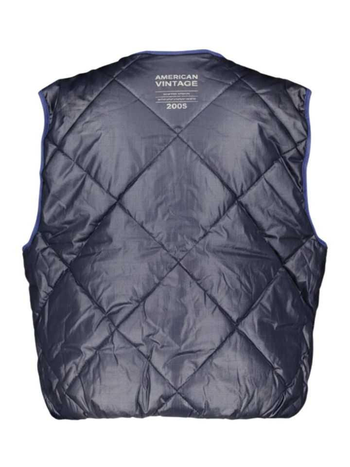 Blauwe bodywarmer American Vintage