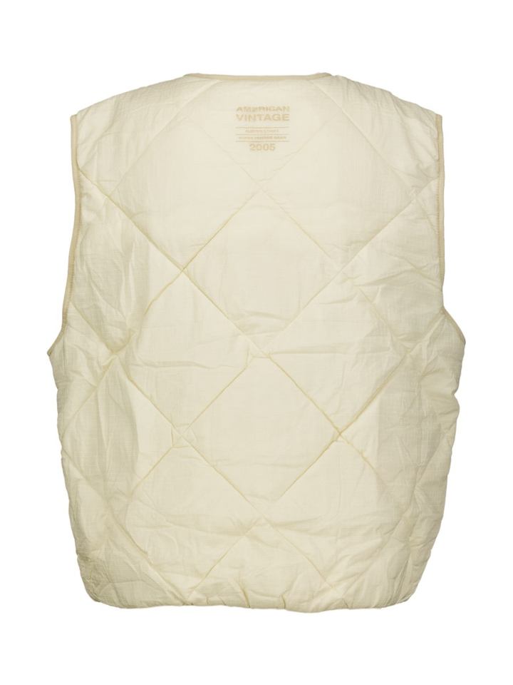 Beige bodywarmer Yup American Vintage