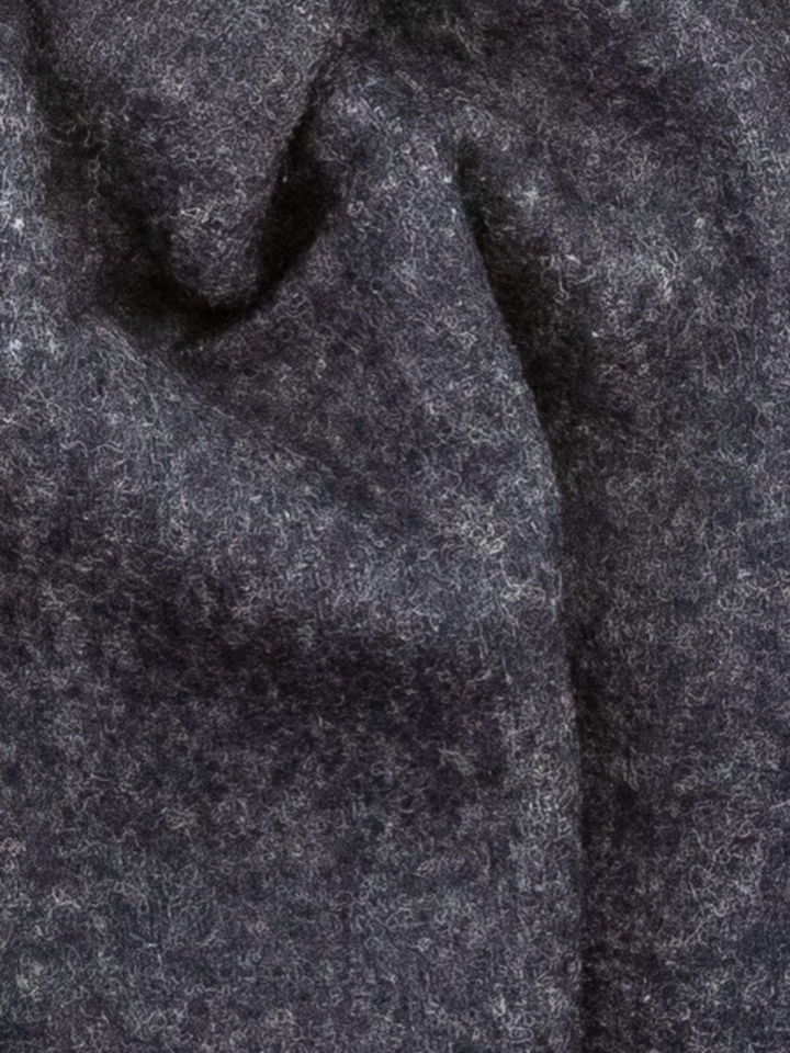 Donkerblauwe sjaal met ruffle detail American Vintage