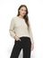 Beige pull met detail Viliga Vila 