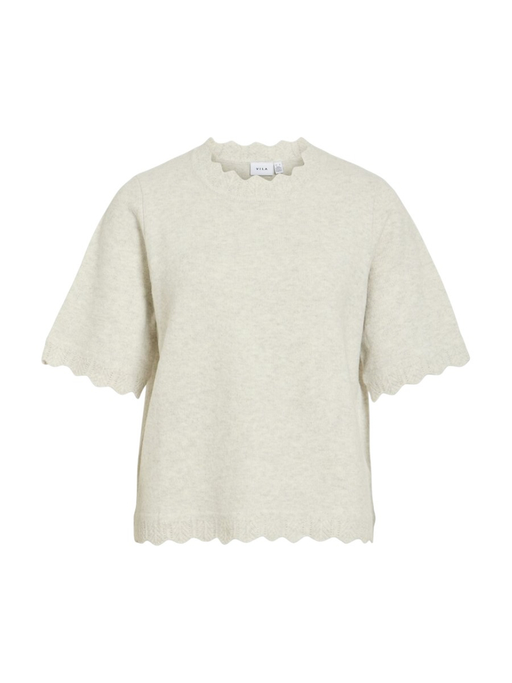 Beige pull met korte mouwen Vinkolina Vila 