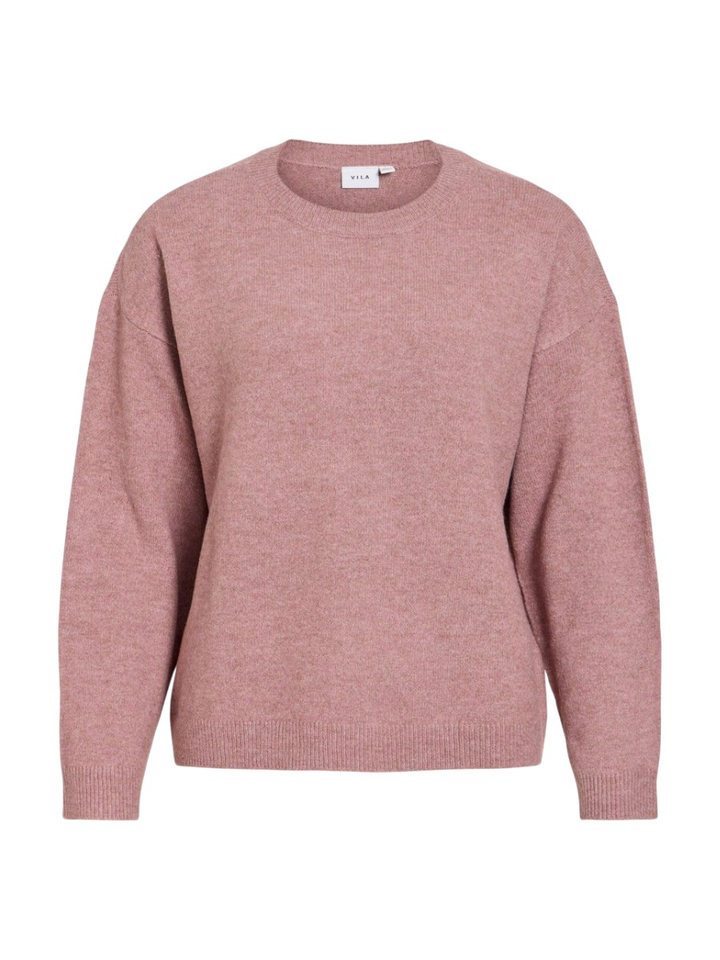 Roze pull met ronde hals Viliga Vila