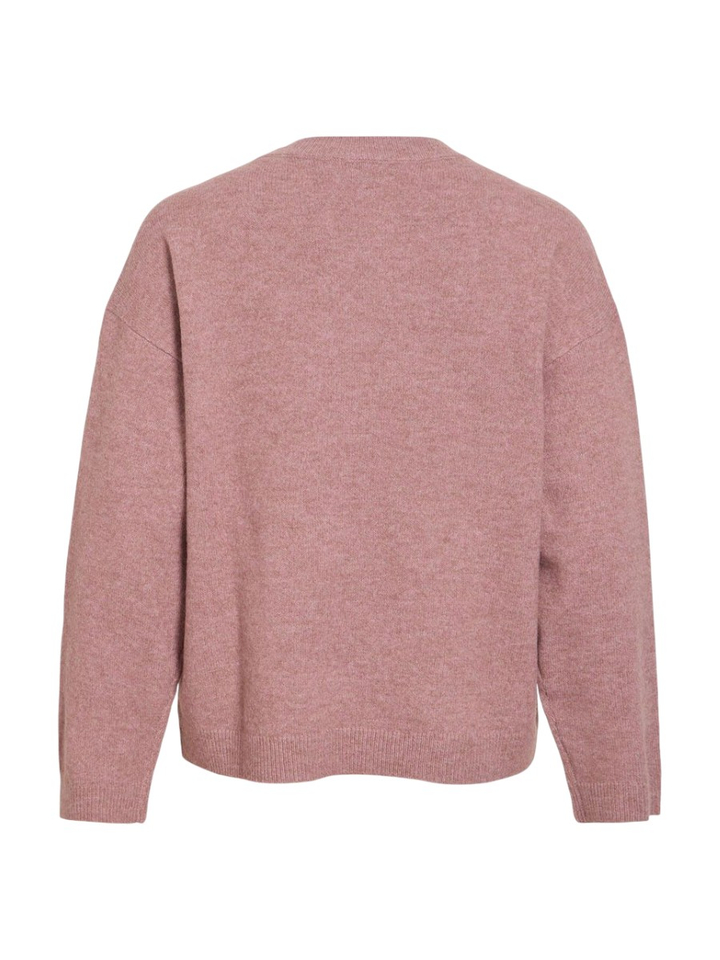 Roze pull met ronde hals Viliga Vila