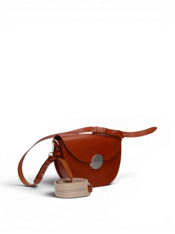 Cognac handtas Sico Bellerose 