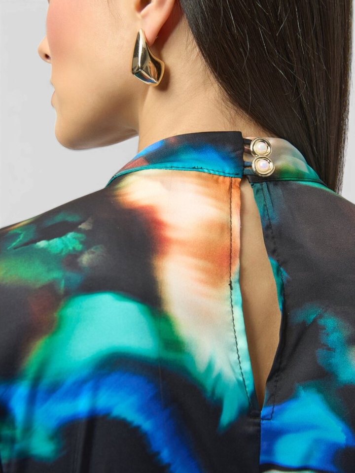 Multicolor jurk Joseph Ribkoff