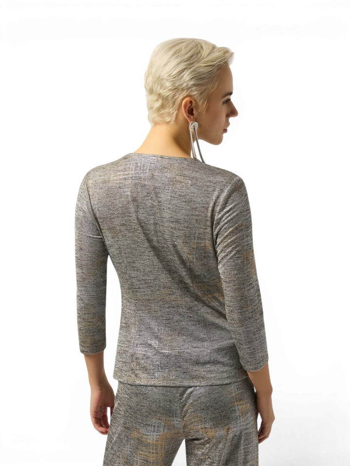 Goudkleurige T-shirt Joseph Ribkoff