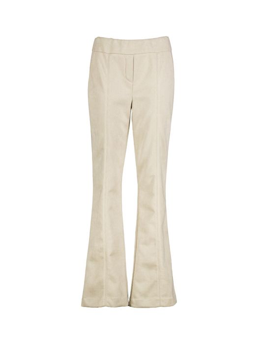Beige high-waisted broek Joseph Ribfkoff