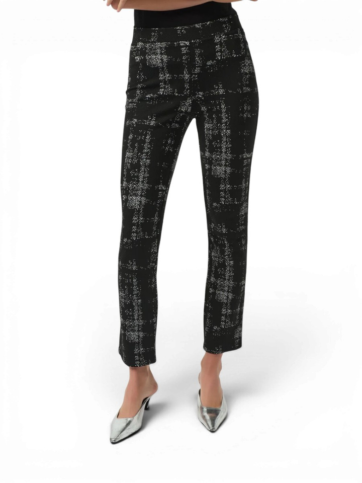 Zwarte broek met wit detail Joseph Ribkoff 
