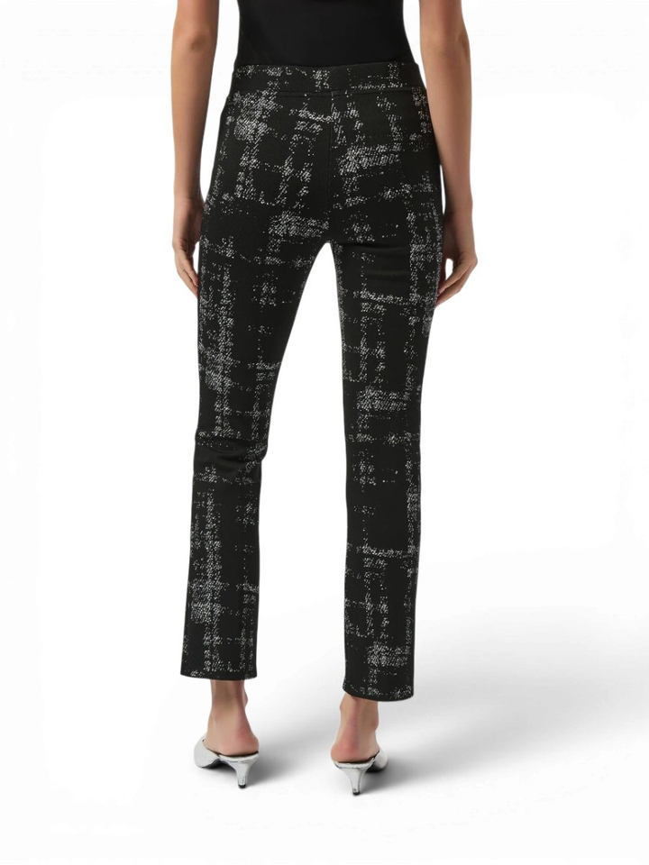Zwarte broek met wit detail Joseph Ribkoff 