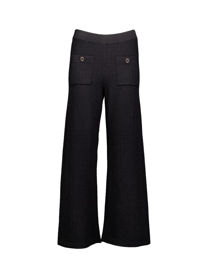 Zwarte losse broek